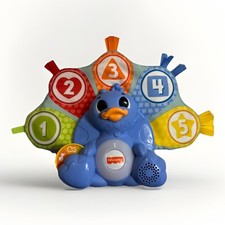 Fisher-Price Linkimals Counting  Colors Peacock Interactive Learning Toy Music