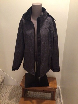 Free Country Women Winter Coat Hooded Lined Size Medium Issue With Zipper