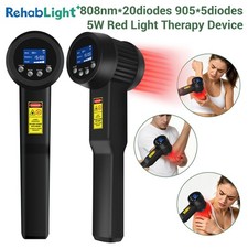 Cold Laser Therapy Device 5W 808nm 905nm for Human Dog Cat Horse Veterinary Use