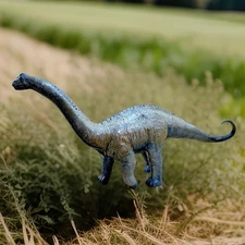 Repainted Brontosaurus Toy – Earthshroud | Custom Hand-Painted Dino Safari Ltd