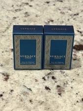 2 Pack. Versace Eros Men's 0.17fl Oz. Men's Eau de Parfum. New!