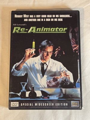 Re-Animator (DVD, 1985) Special Widescreen Edition