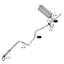 Stainless Steel Cat Back Exhaust Kit Wbolts Fits 1997-2003 Malibu 2.4l 3.1l Stainless Steel Cat Back Exhaust Kit Wbolts Fits 1997-2003 Malibu 2.4l 3.1l