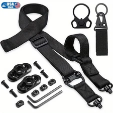 2-Point Adjustable Hunting Sling Straps with Swivels