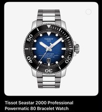 Tissot Silver Men's Watch Pro Diver 600m Swiss Made Sapphire Crystal Automatic