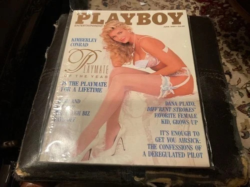 Playboy Magazine June 1989, Kimberly Conrad Hef S Wife, Pmoy, Dana Plato,, Vg