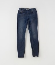 Cello size M women s pull on stretch skinny blue jeans
