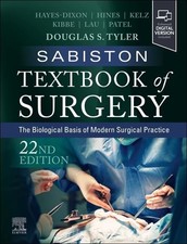 Sabiston Textbook of Surgery by Douglas Scott Tyler 22E 2025 Hardcover