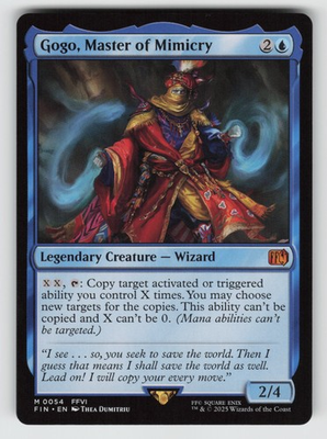 #ad Gogo Master of Mimicry *Non Foil* FIN 54 NM $3.99