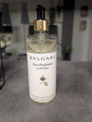 Bvlgari Eau Parfumee Au the Blanc White Tea Shampoo & Shower Gel 300ml - New