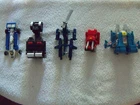 Vintage Lot of (5) 1980's G1 Hasbro Transformers Action Figure Toys Plus Others