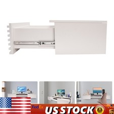 Wall Mounted Desk, Wall Mounted Desk with Pull Out Drawer, Wall Organizer