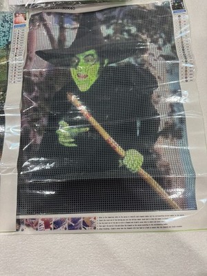 DIY Two Diamond Art Painting, Craft Wizard Of Oz Wicked witch