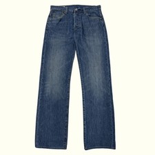 Jeans Homme Levi'S W29 L32 Bleu Coton Bon État Regular Normal Uni Mi-taille