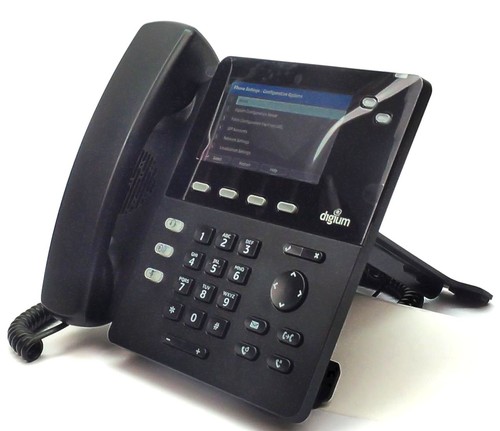 Digium D60 IP SIP VoIP Phone Desk 10-100 Conference HD Voice 1TELD060LF - Picture 2 of 5