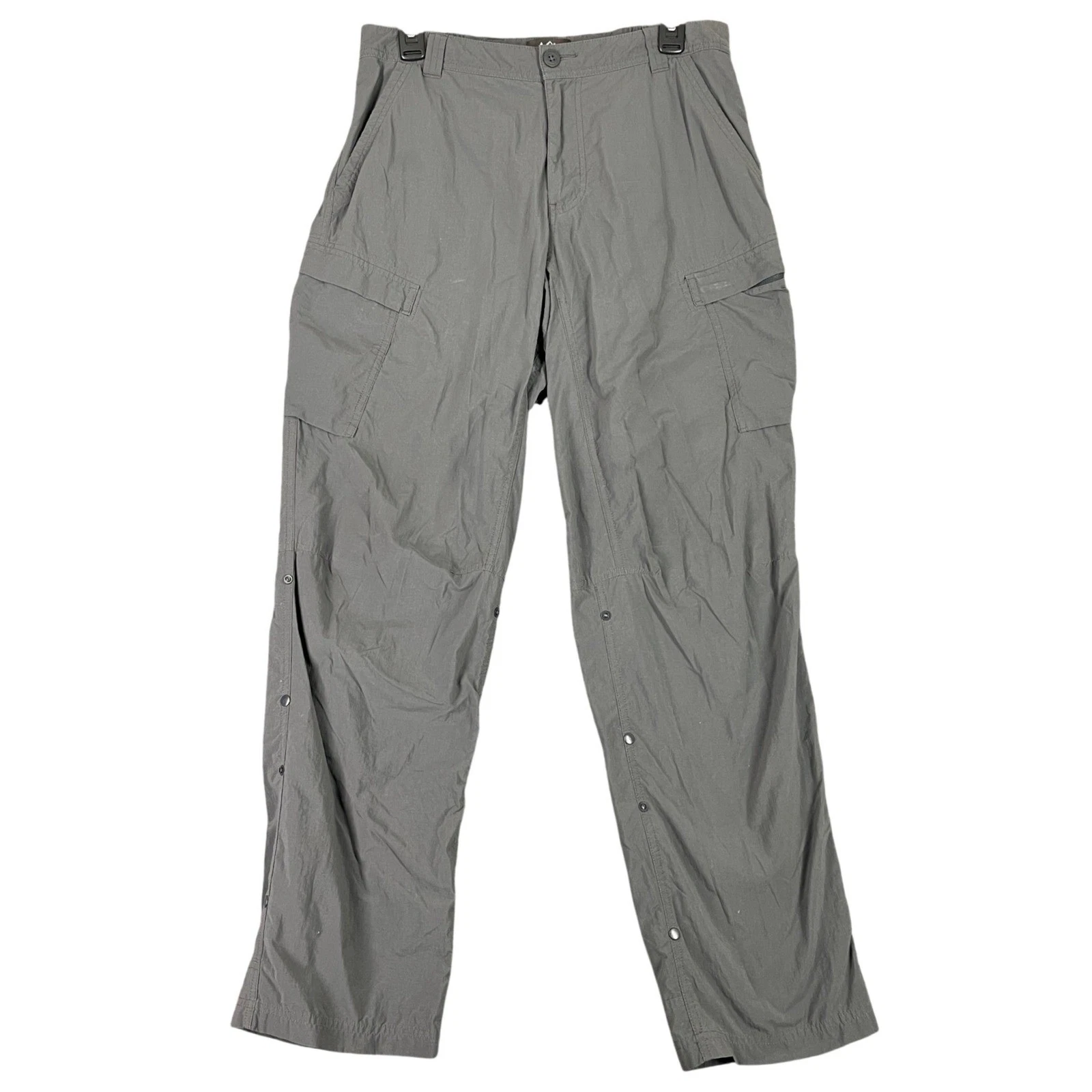 REI Co op Sahara Relaxed Fit Cargo Pants Hiking Lightweight 34 32 Mens