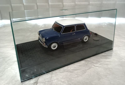 Kyosho Mini-Z Morris Mini Cooper 1275S Blue No.MCG003BL Auto Scale Collection - Photo 1/4