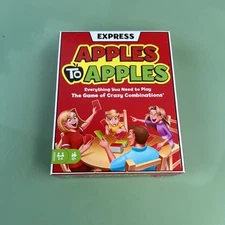 EXPRESS APPLES TO APPLES CARD GAME THE GAME OF CRAZY COMBINATIONS 3-4 PLAYERS