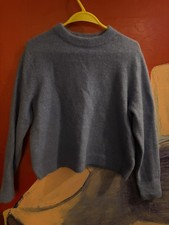 Image of Blue Sweater Large Mint Velvet
