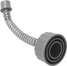 A/C Drain Lines Cleaner Tool in Wet Vac Attachment to Unclog and Evacuate, ABS P