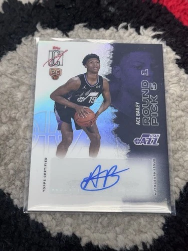 2025 Topps Signature Ace Bailey Base (RAW)