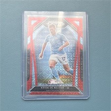 Panini 2020-21 Prizm Kevin De Bruyne #99 Red Mojo Prizm /135 Manchester City