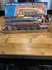 Unused Masydaya Japan 1969 Tin New Silver Mountain Train 4230 In Orig. Box NOS