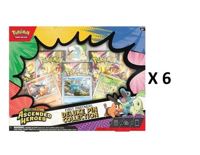 Sealed Ascended Heroes 1st Partner Deluxe Pin Collection Case