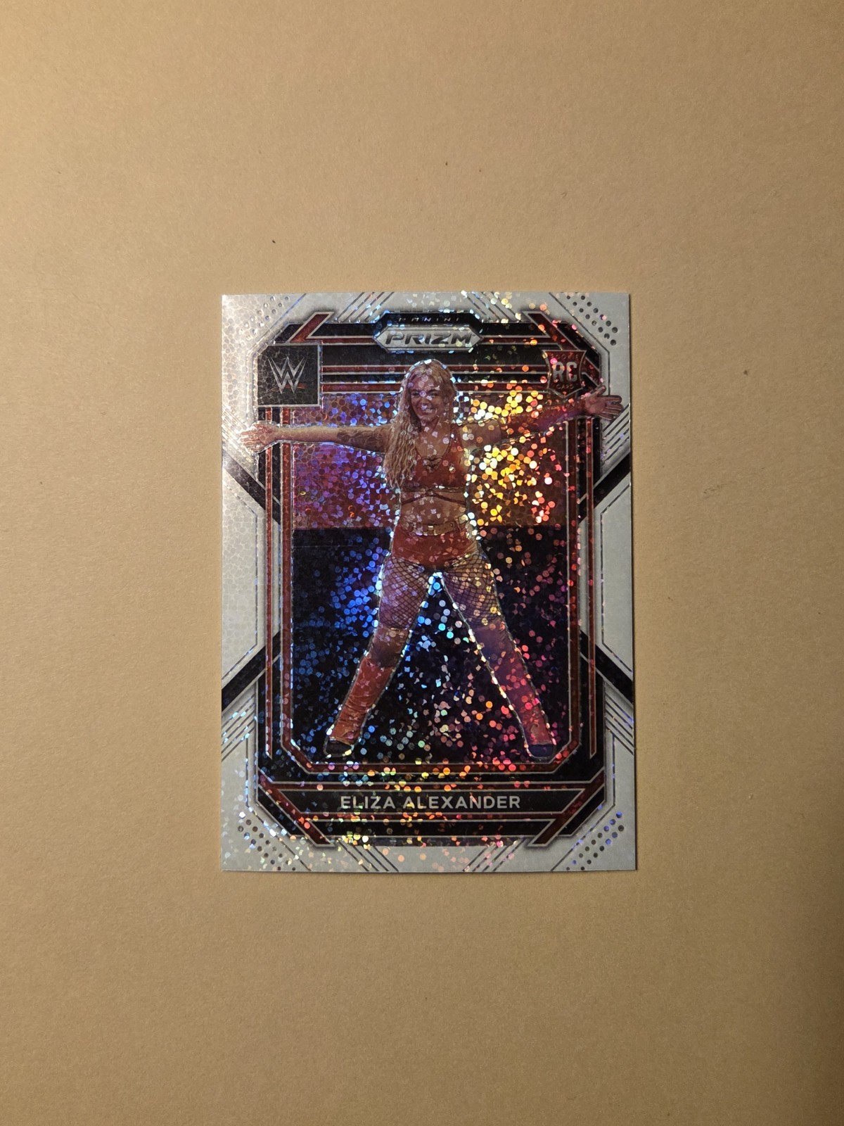 2023 Panini Prizm WWE Eliza Alexander White Sparkle Rookie #115