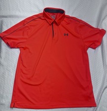 Under Armour Men  s Heat Gear Polo/Golf Shirt XL  
