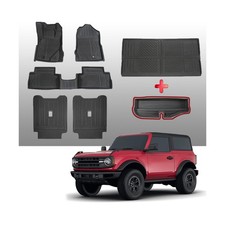 Mabett Interior Cover Mats for Ford Bronco Accessories 2-Door 2025 2021 2022 ...