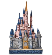 WALT DISNEY WORLD CINDERELLA CASTLE 50th ANNIVERSARY FIGURINE by JIM SHORE ~ NEW