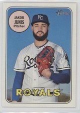 2018 Topps Heritage High Number Jake Junis Jakob Junis #539 4k8