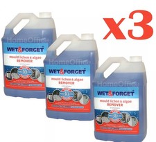 3 x 5L WET AND FORGET MOULD, ALGAE AND LICHEN REMOVAL & MAKES 90 Litres In Total