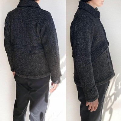 BROWN'S BEACH JACKET Hunting Zip-Up Jacket Gray Size 38 M | eBay