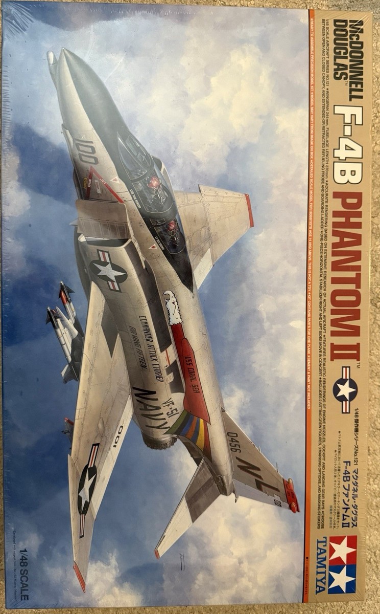 タミヤ 1/48 f-4b ファントムⅱ 製作 - VF-111 Sundowners Scale Model
