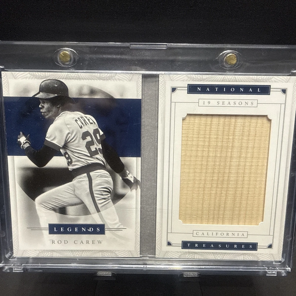 Panini Rod Carew Baseball Serial Numbered Sports Trading Cards 