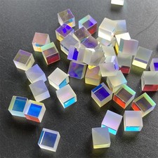 100pc 7mm Defective Dichroic X-Cube Prism RGB Combiner Splitter f DIY Decoration