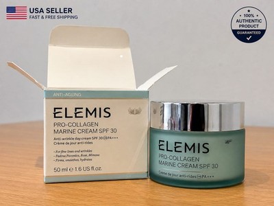 ELEMIS Pro-Collagen Marine Cream SPF 30 50ml 1.6oz Anti-Wrinkle Firm Hydrate NEW