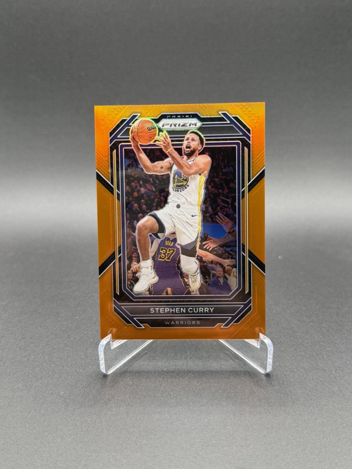 2022-23 Panini Prizm - Stephen Curry #101 Orange Prizm /49
