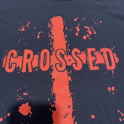 Crossed Comic T-shirt Garth Ennis Avatar Press Black Badlands