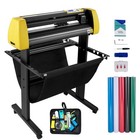 34" Vinyl Cutter/Plotter Sign Cutting Machine Software 3 Blades Lcd Screen