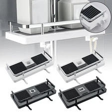 Punch-free Multi-function Storage Rack, 2-in-1 Liftable Shower Rack Organizer DY