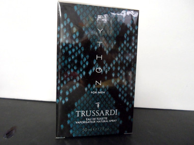 Trussardi Python For Men EDT Spray 1.7 oz / 50 ml New In Sealed Box Scannon