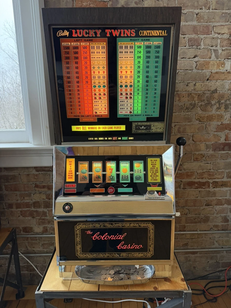 Bally Slot Machine Collectible Antique Coin Slot Machines for sale