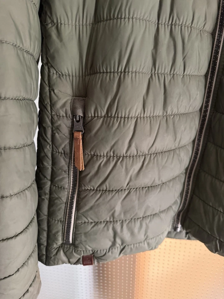 Camel Active Steppjacke Grün Gr. 52 Kurz Stehkragen Reißverschluss - Bild 4 von 4
