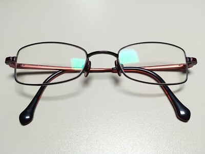 Nodoka Brillenfassung Fassung Brillengestell ND10127 Metall -48 19 140mm rot