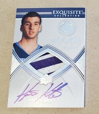 2008-09 Exquisite Rookie Patch Auto Kosta Koufos #105/225