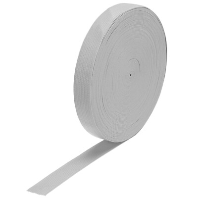 Gummibänder zum Nähen 2cm 20 Yard/60ft Hellgraus Gummiband auf der Rolle