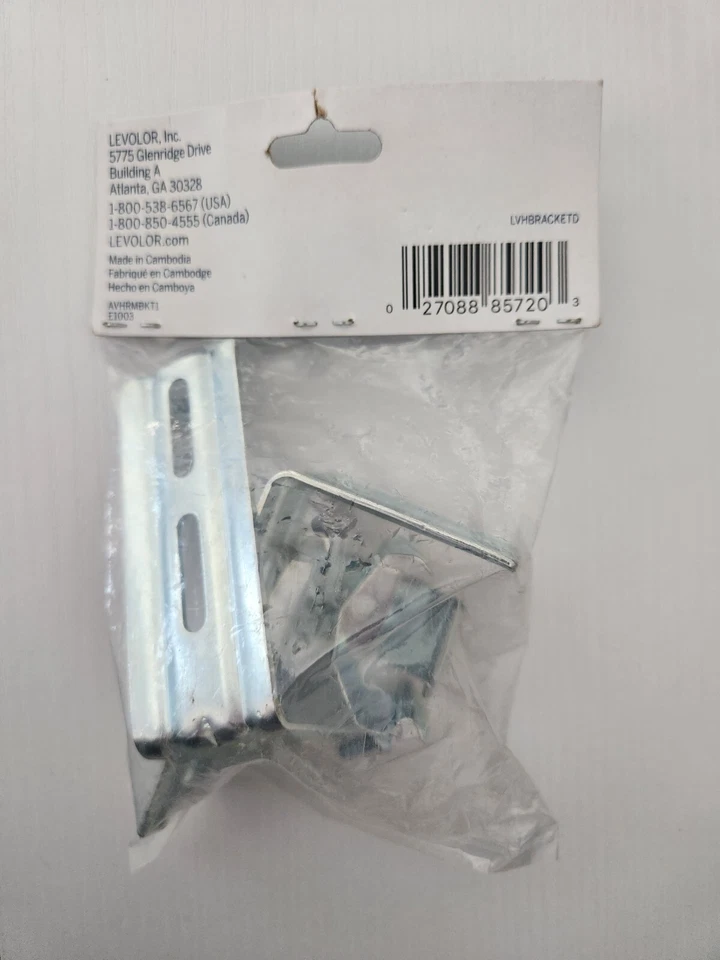 Soportes de montaje ciegos verticales Levolor #93605 Foto 2 de 4